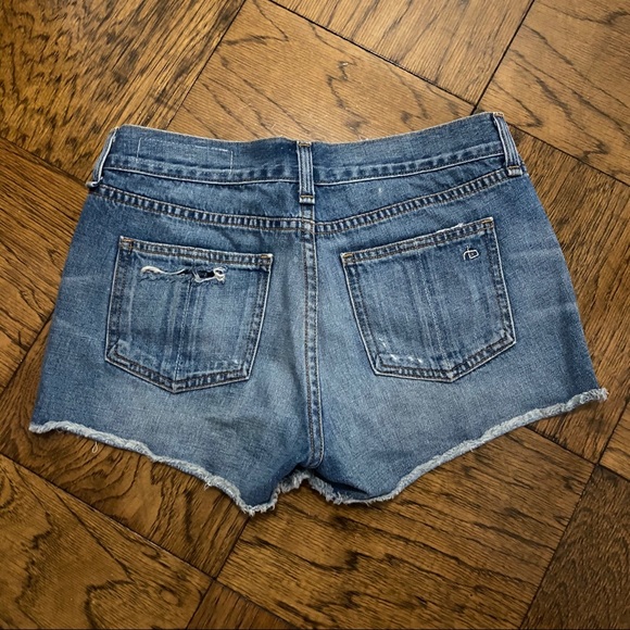 Rag & Bone | denim cutoff shorts size 24!! - Picture 6 of 8